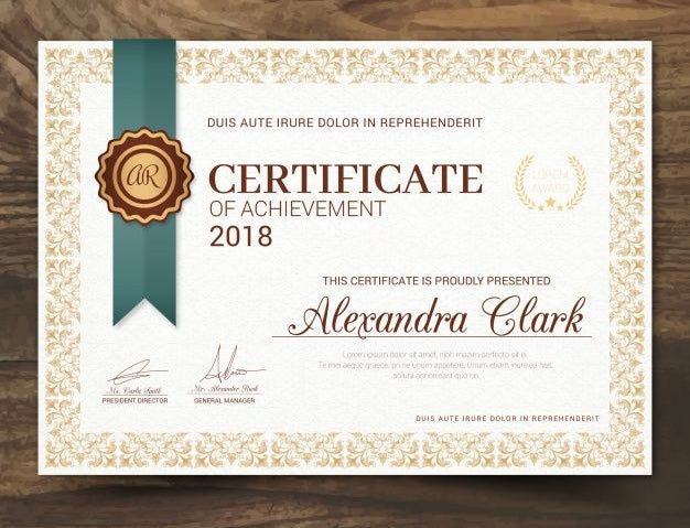 LEN - AAF - CAF - 001 | Certificate and Award frames